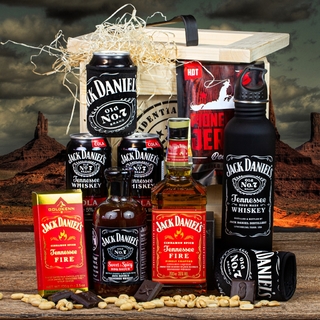 Bedna s páčidlem - Jack Daniels Fire